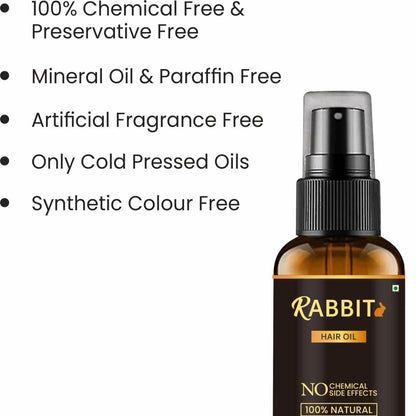 Rabbit Blood Hair Oil (30ml) 🎉😍 Buy 1 Get 1 Free 😍🎉