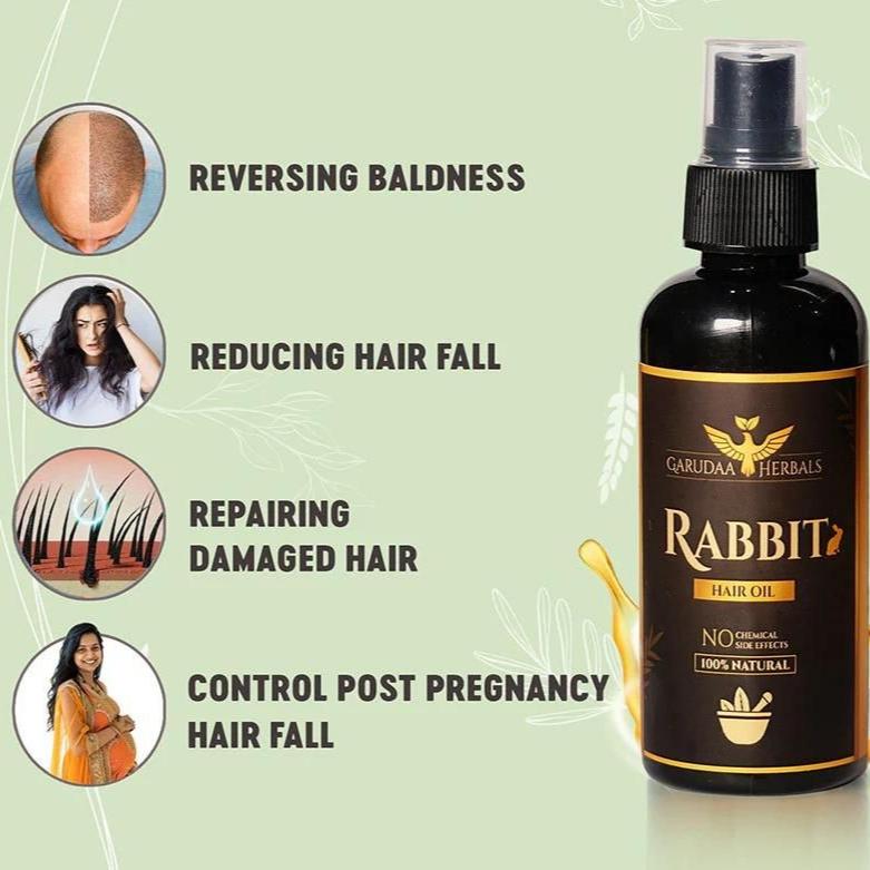 Rabbit Blood Hair Oil (30ml) 🎉😍 Buy 1 Get 1 Free 😍🎉